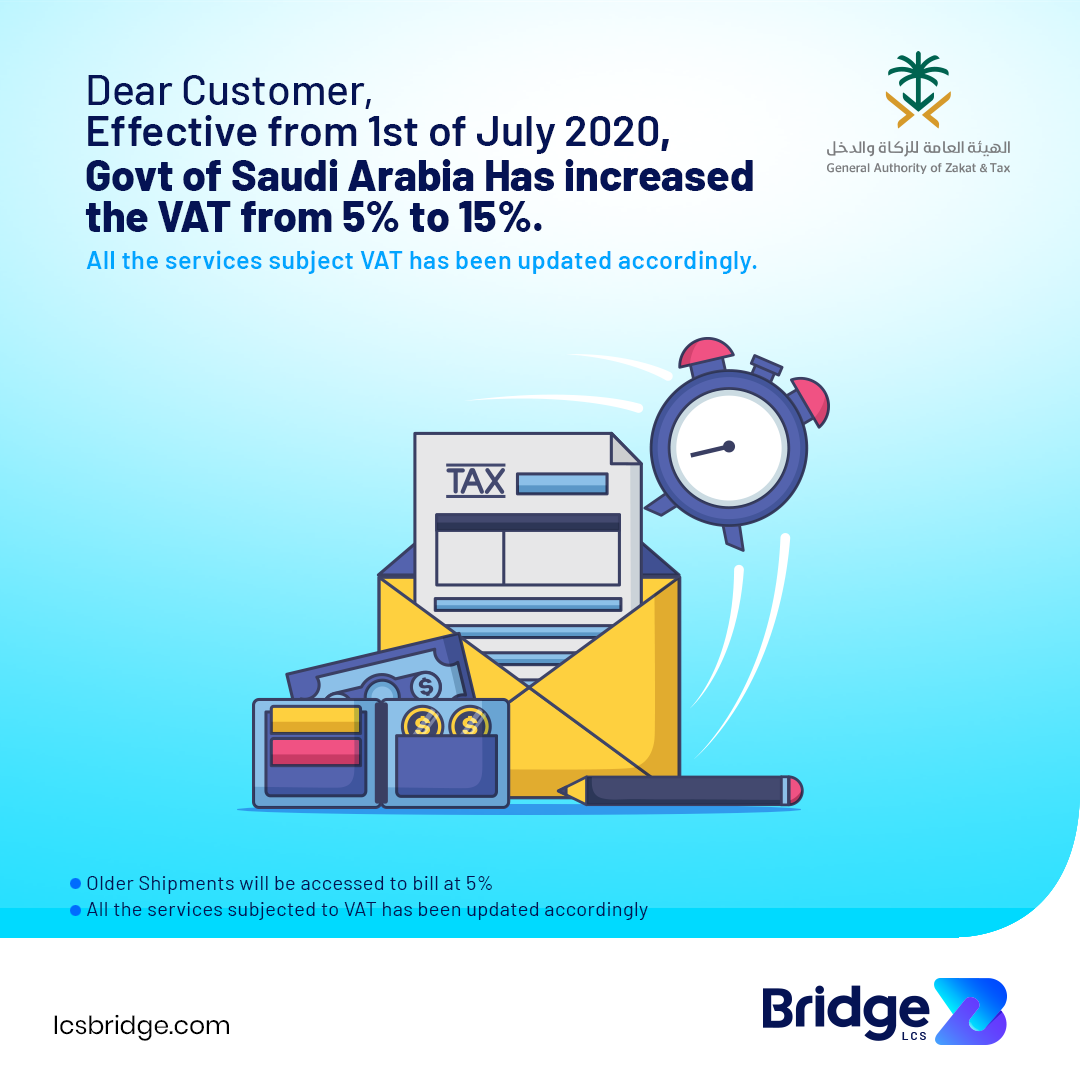 Bridge LCS new Saudi vat ERP software