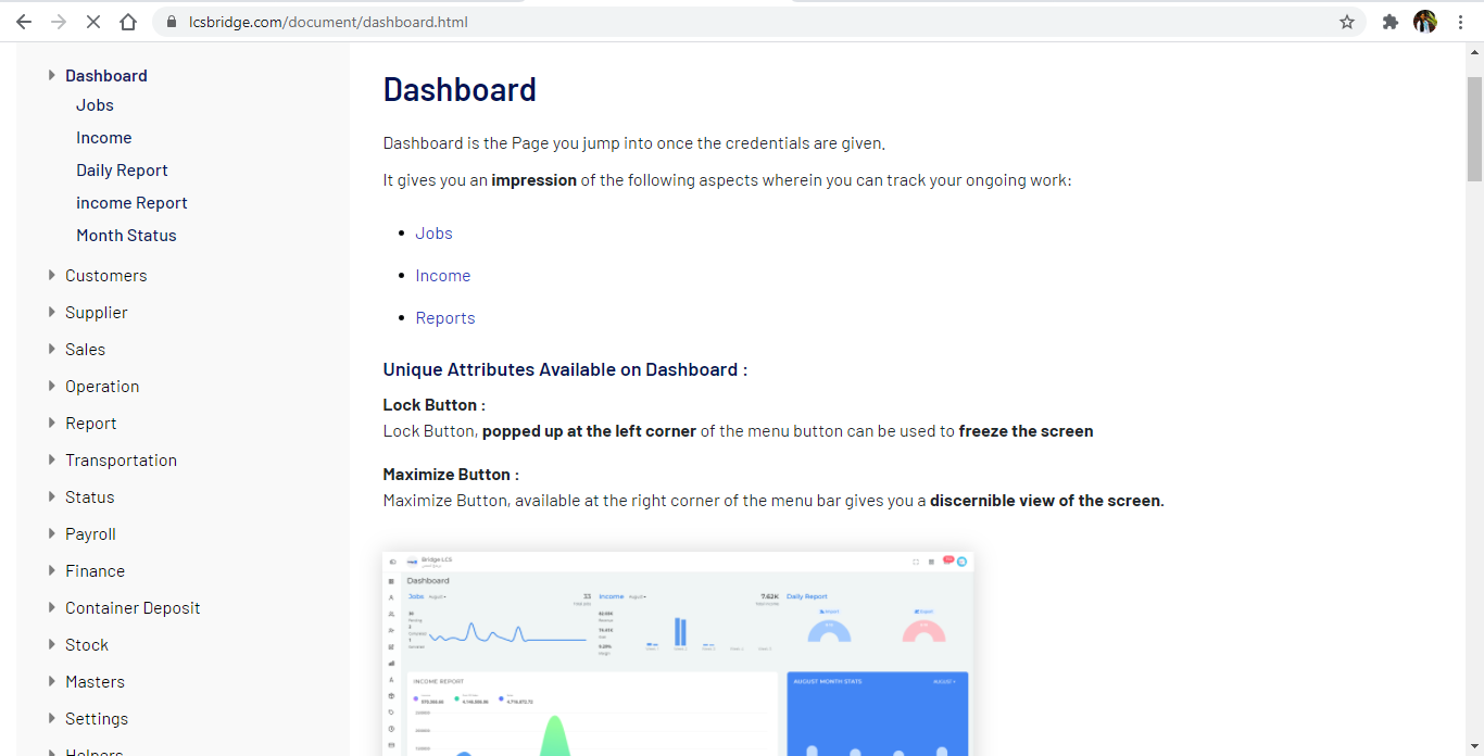 logistics software update version 4.4 - Documentation Beta