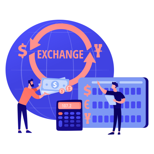 Live Exchange Rate for Currency in a logistics software