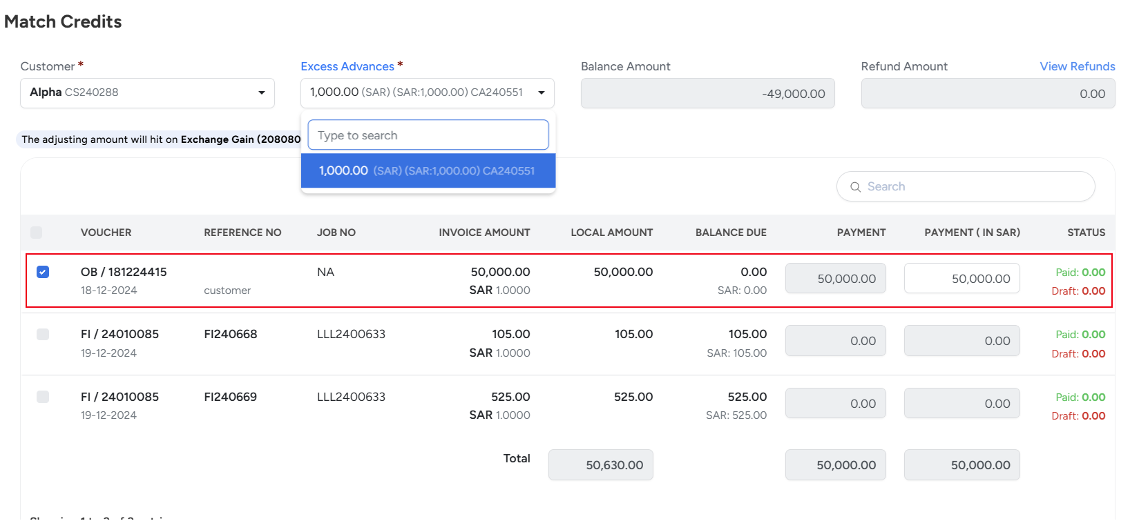 Software for manage asset