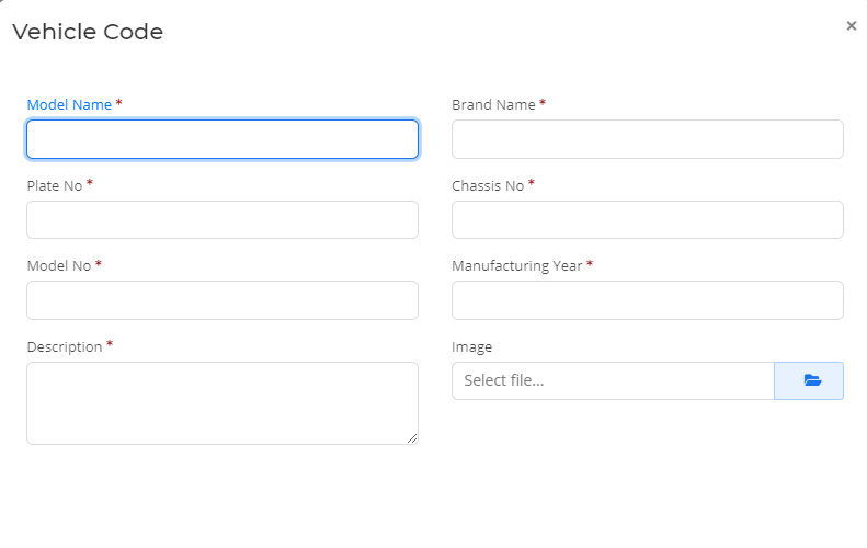 How To Create Masters Vehicle Codes in Customs Clearance Software