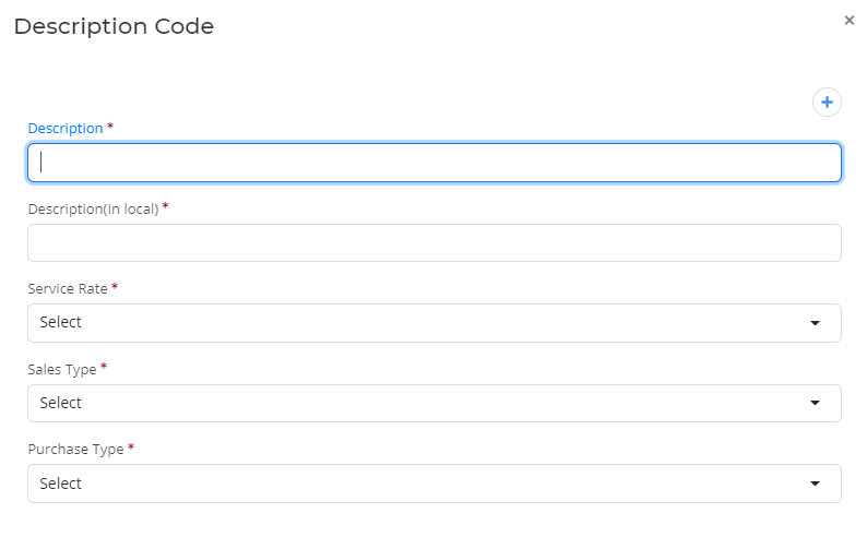 Steps To Create Masters Description Code in International Logistics Software