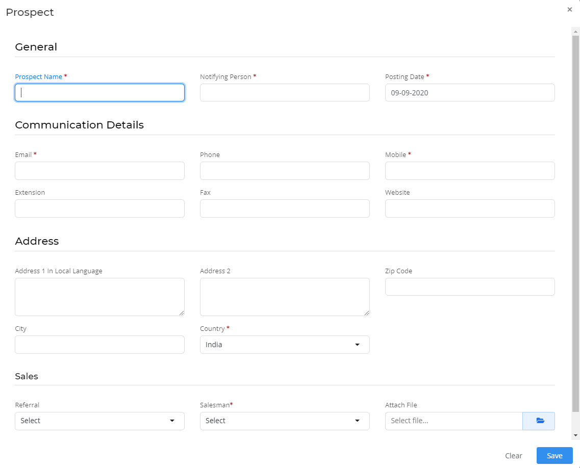 How To Create Prospect In Bridge LCS Software - Direct Method