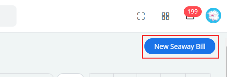 Create new Seaway Bill in Bridge LCS Shipping Logistics Software
