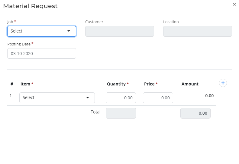 How To Generate Material Request In Cloud Based Freight Forwarding Software