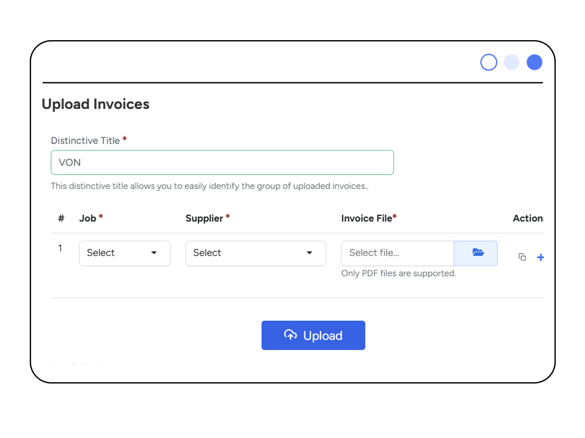 Automated invoice scanning tool
